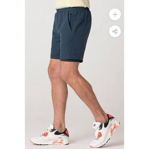 Swet Tailor Active Lined Men's Shorts in Admiral Blue XXL Gym Workout Activewear